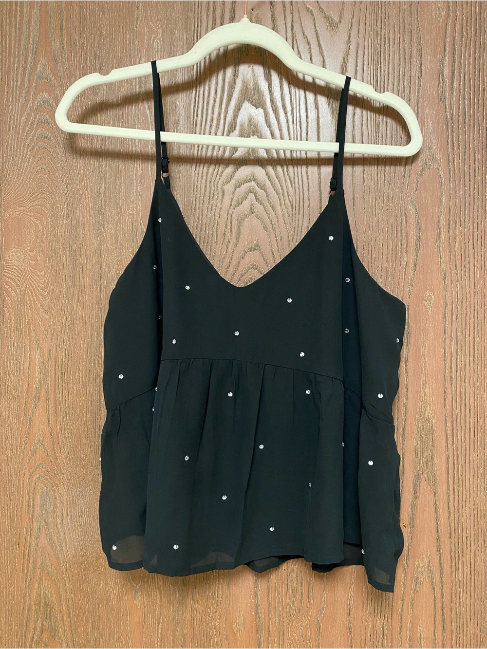 Old Navy Embellished Cami Peplum Top